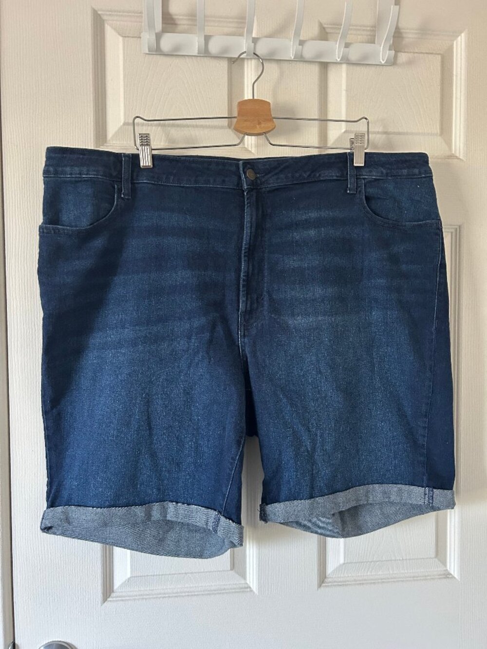 High-Waisted Wow Jean Shorts
